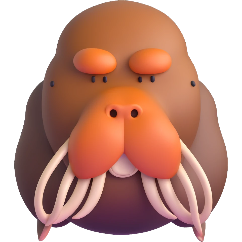 walrus face emoji
