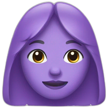 Soft purple  emoji