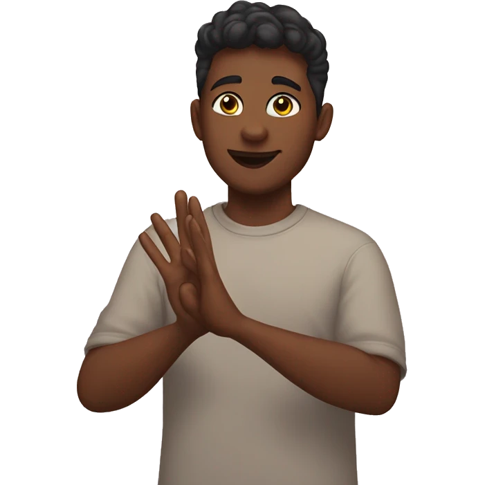 Sign Language I'm in love withu  emoji