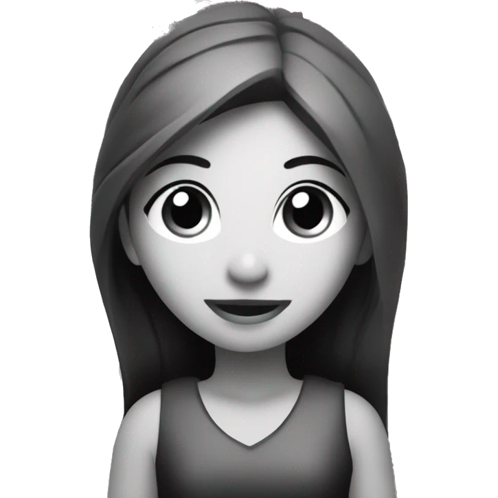 deeksha bhoomi in black and white emoji