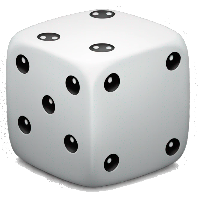 Dice emoji