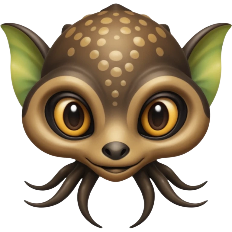 Life-like Brownish Aquatic Luxio-Alien-hybrid  emoji