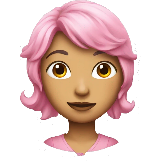 Sol rosa emoji