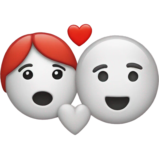 like and heart ha emoji