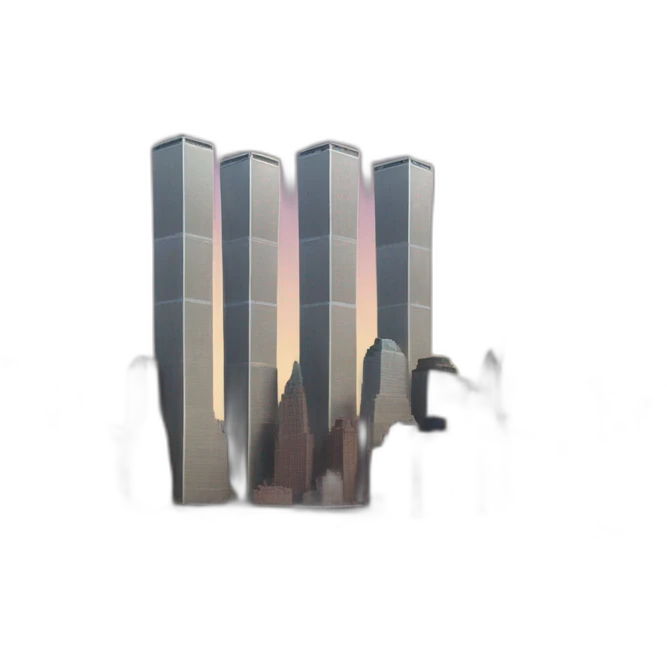 New York Twin towers emoji