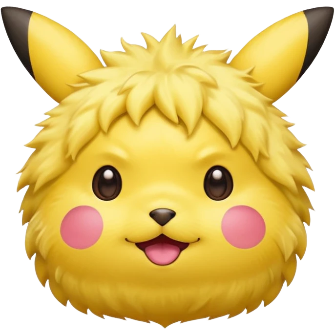 GENERATE A EMOJI OF PIKACHU emoji