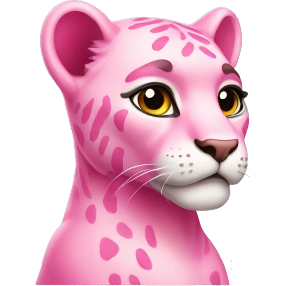 Pink panter emoji