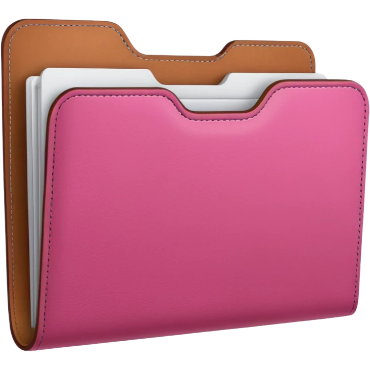 mix pink folder emoji