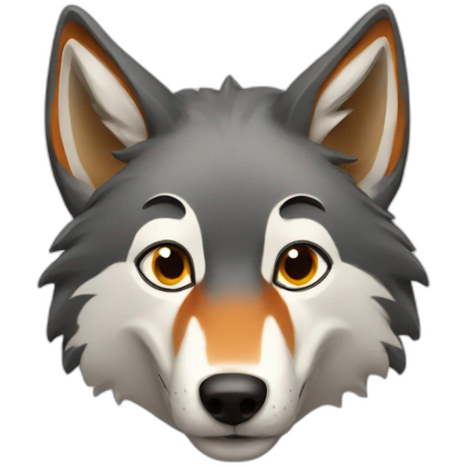 Loup renard emoji
