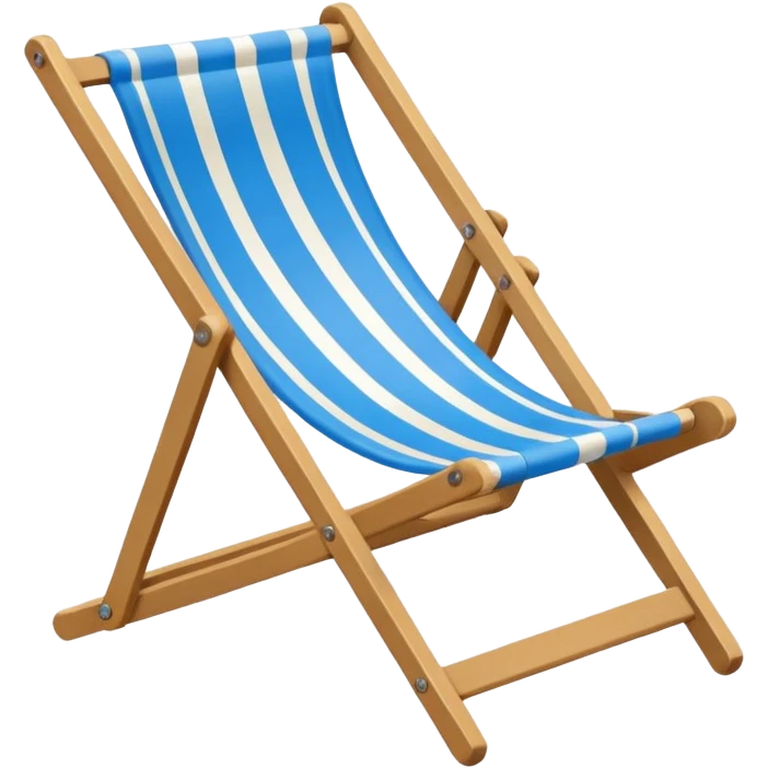 silla de playa emoji