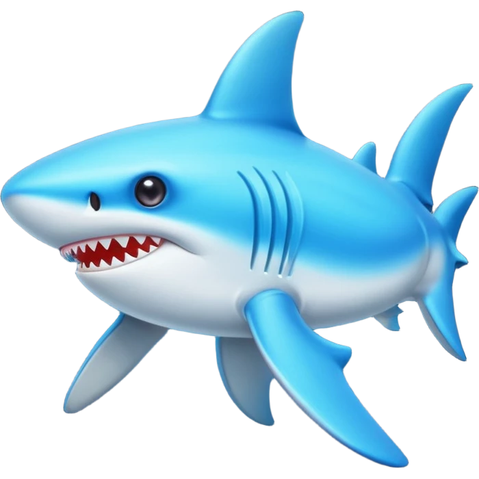 Mushroom shark emoji
