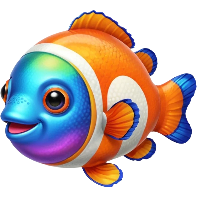 Ball of Goo of Rainbow Clownfish  emoji
