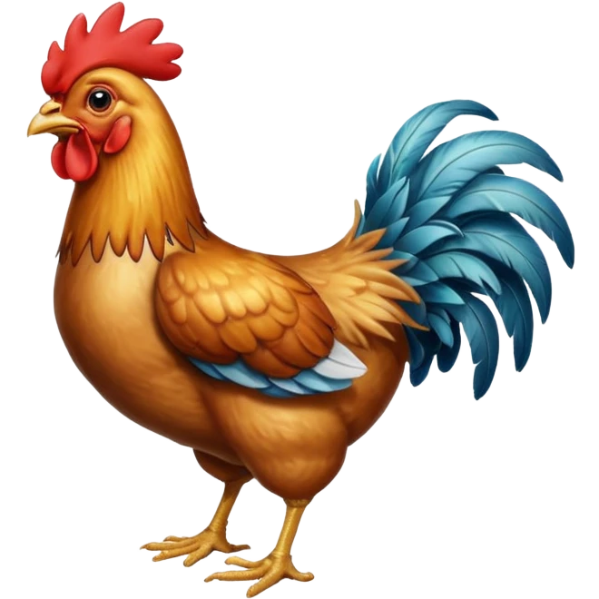 chicken jockey emoji