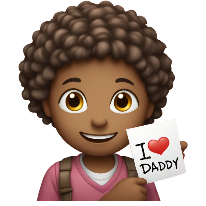 I love Daddy emoji
