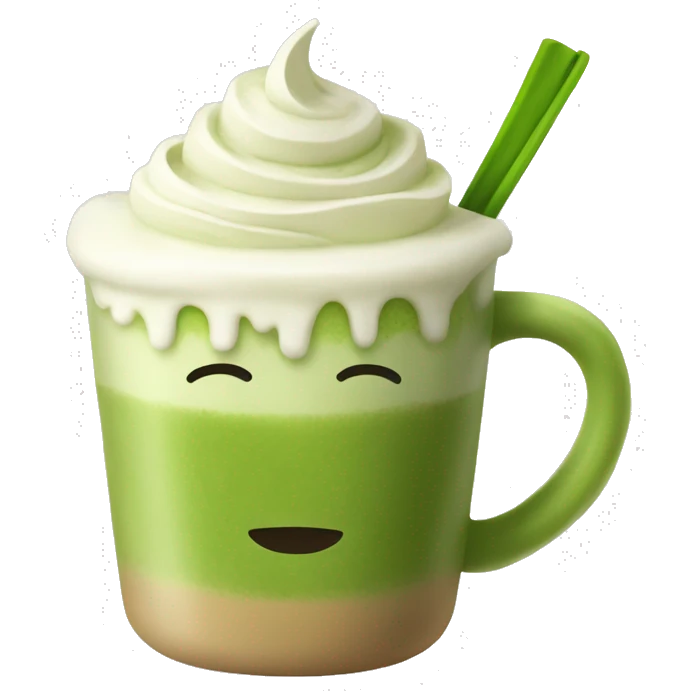 matcha latte emoji