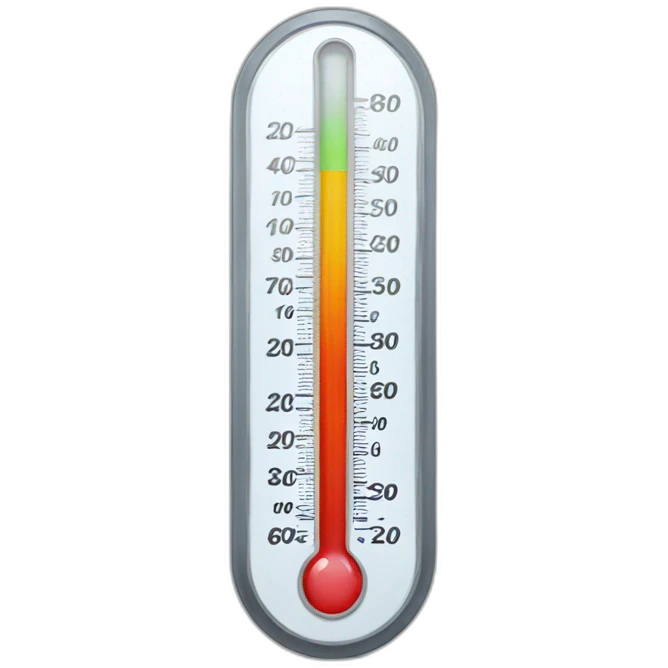 thermometer emoji