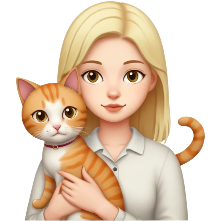 Me with a cat emoji