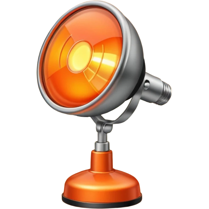 Heat lamp emoji