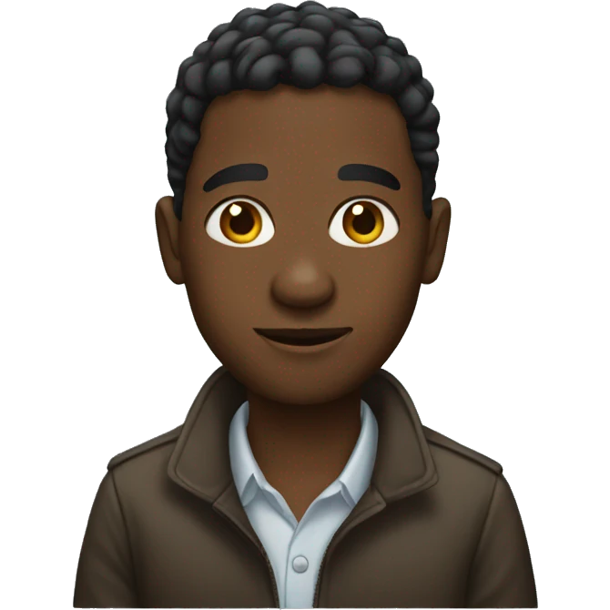 Black person emoji