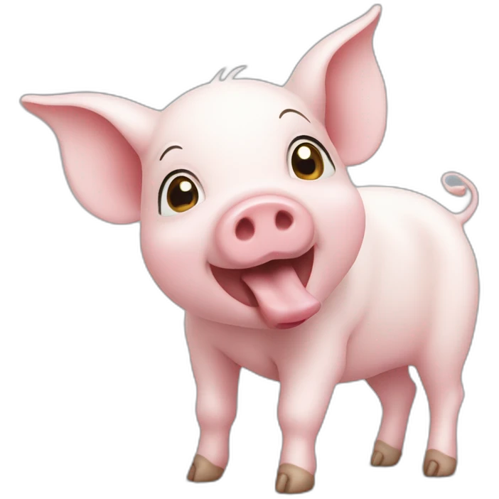 piglet-sucking-milk emoji