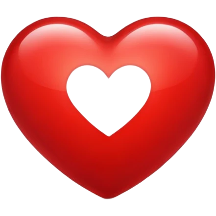 red heart emoji