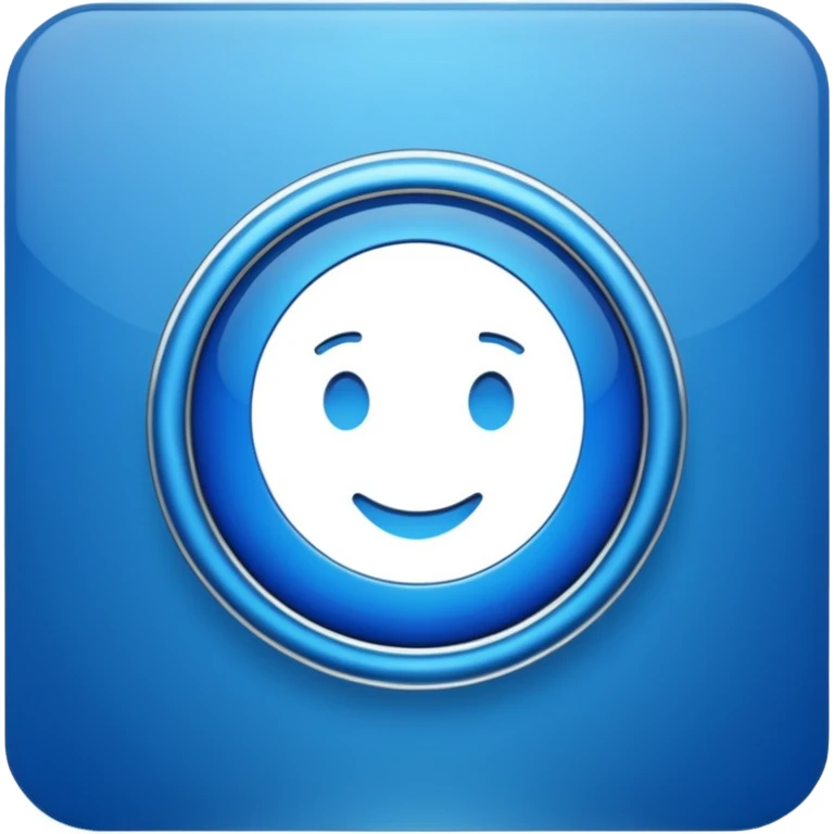 Create a blue verify badge for me emoji