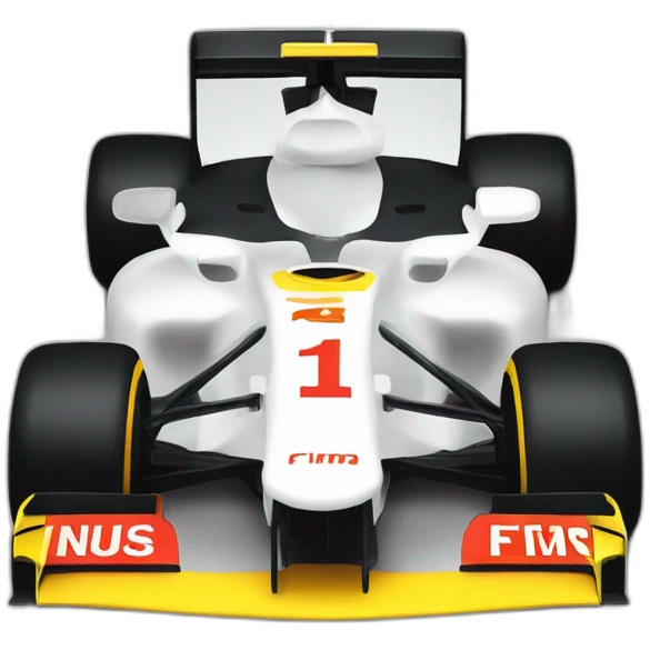 Formule 1 voiture emoji