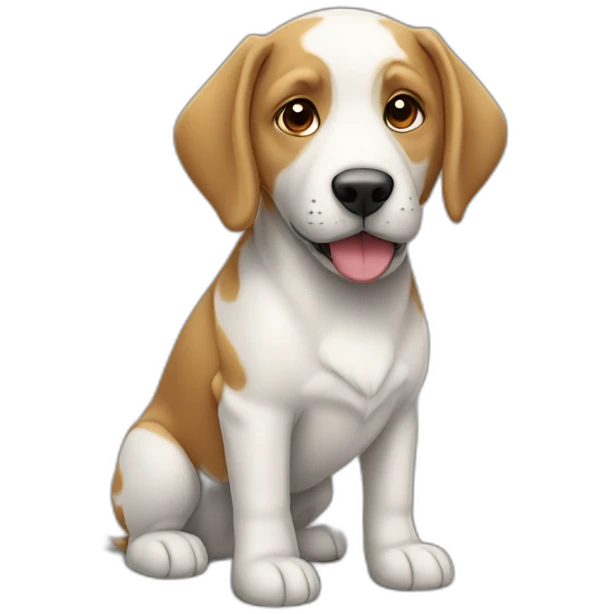 Un chien a l’école emoji