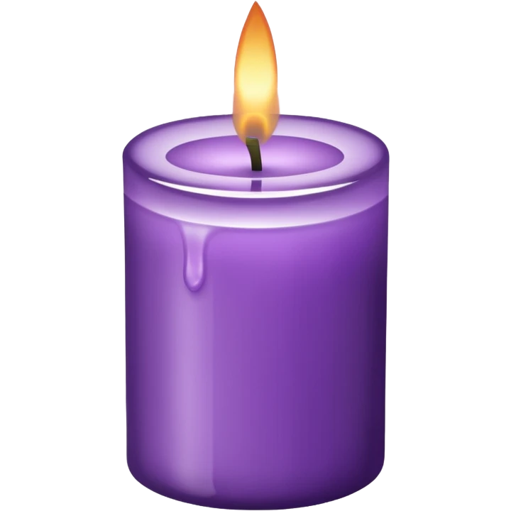 Purple ‘Dior’ candle emoji