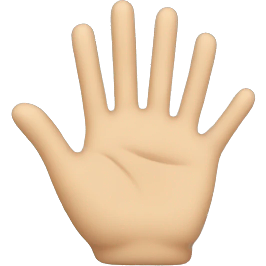 saludo de manos emoji