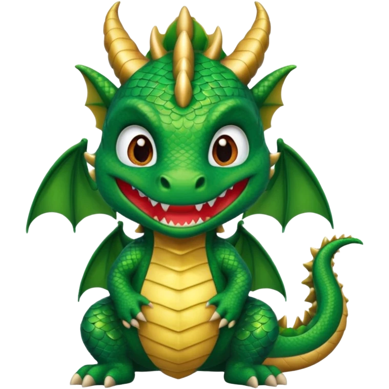 child getup like a dragon emoji