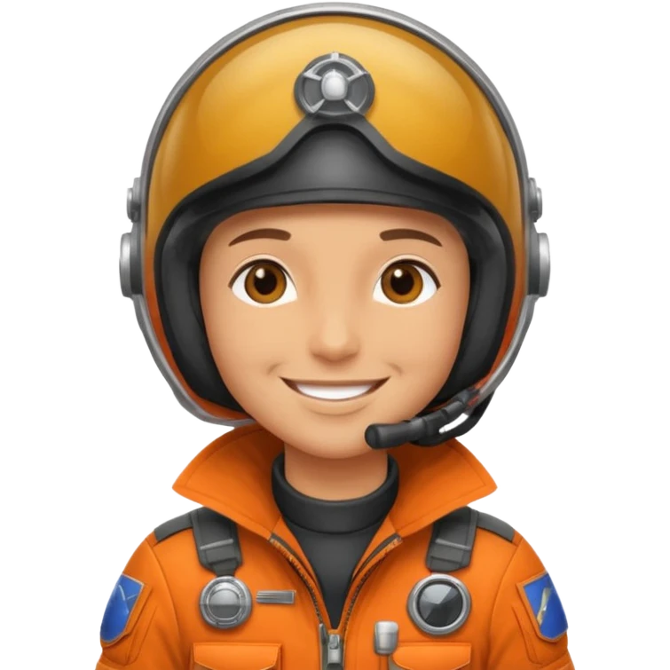 Rescue pilot in USA emoji
