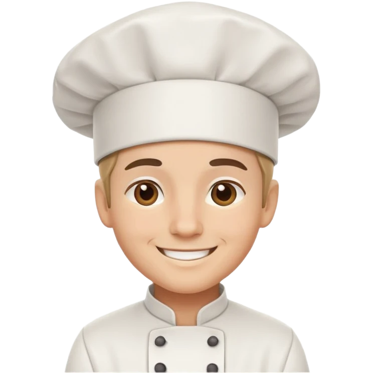 smiling chef with chef hat emoji