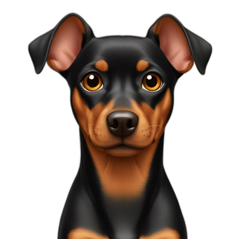 pinscher brown  emoji