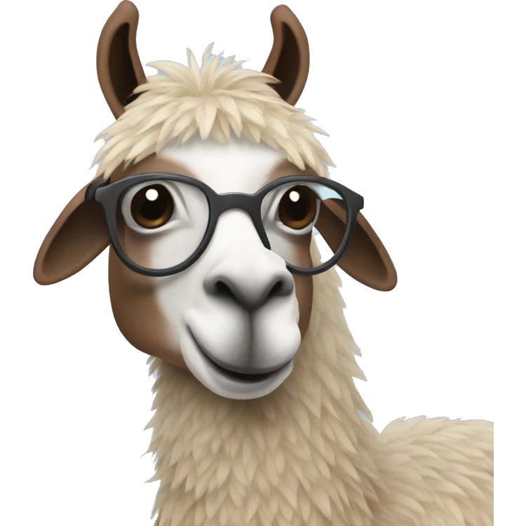 Un lama in tutina  emoji