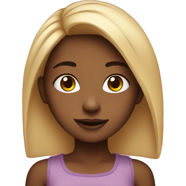 Cute girl  emoji