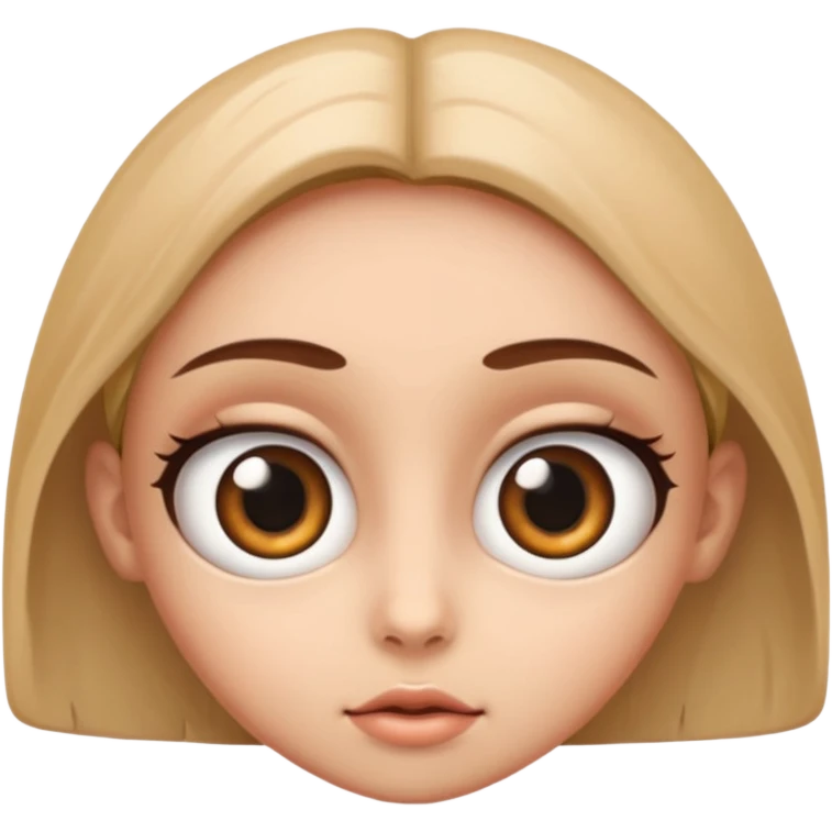 Big eyes emoji