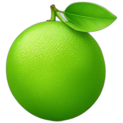 Lime emoji