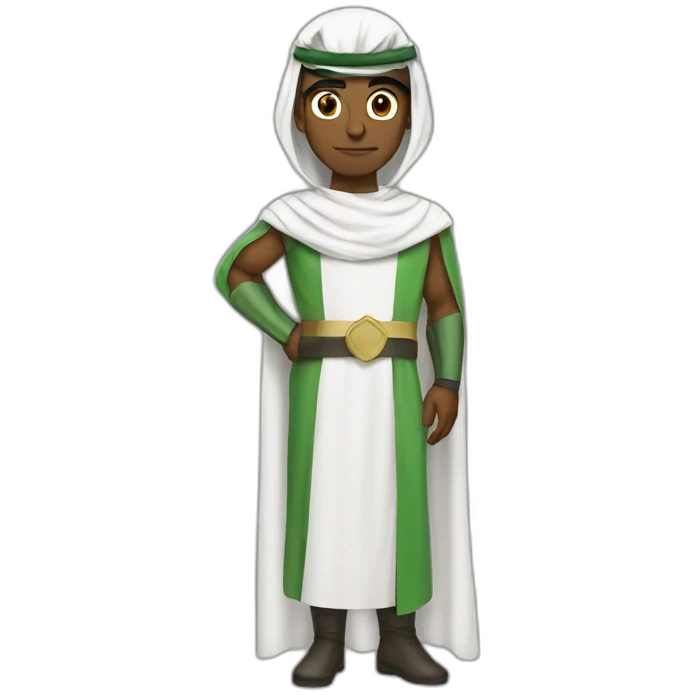 Saudi Superhero emoji
