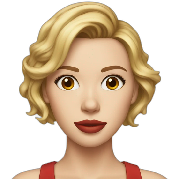 Scarlett Johansson emoji