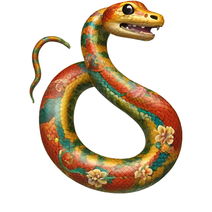 snake chinese new year emoji
