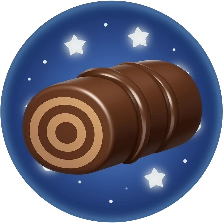 der SCHOKORIEGEL              SPACE-NIGHT emoji