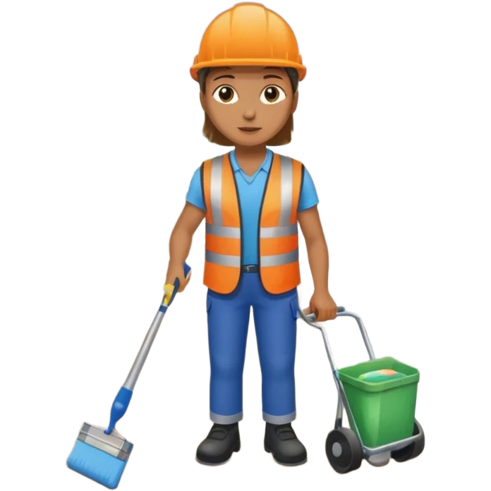 road painter with roller emoji