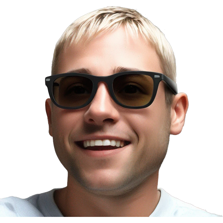 cool dude with sunglasses emoji