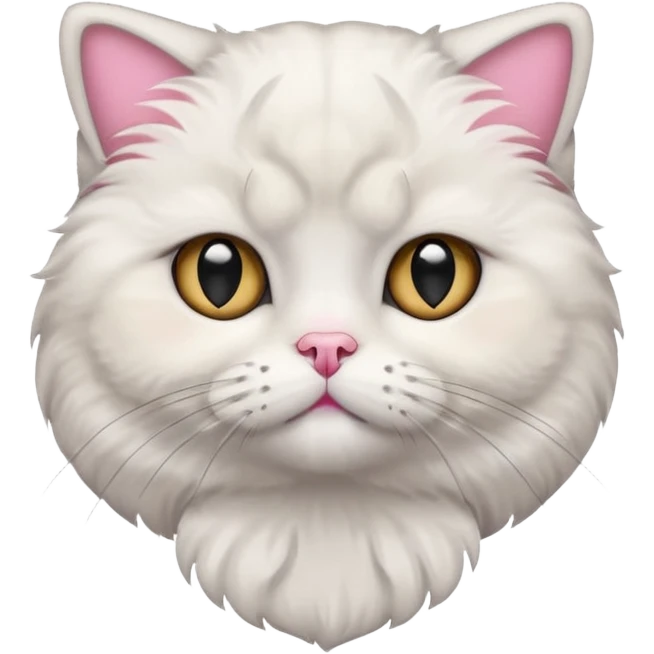 Scottish Fold Cute cat emoji