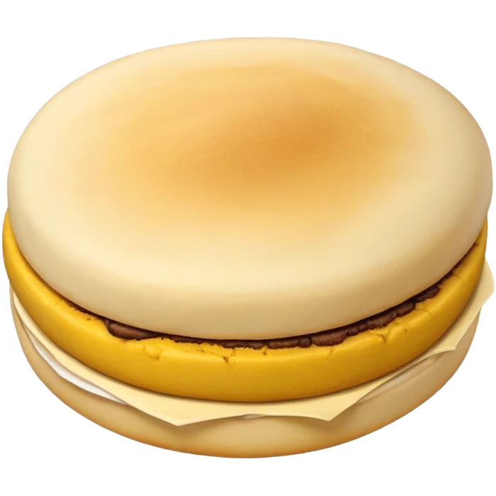Colombian Arepa Cinematic Realistic Colombian Arepa Dish Emoji, depicted as a single, golden arepa with a crisp exterior and soft interior, rendered with lifelike textures and warm, inviting lighting. emoji