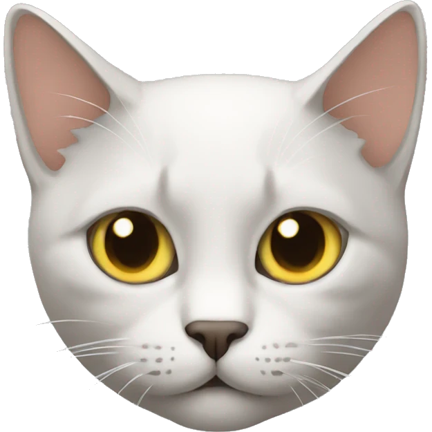 Gato comprimentando emoji