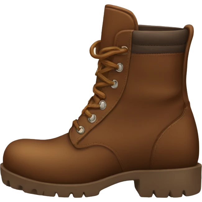 Brown boots emoji