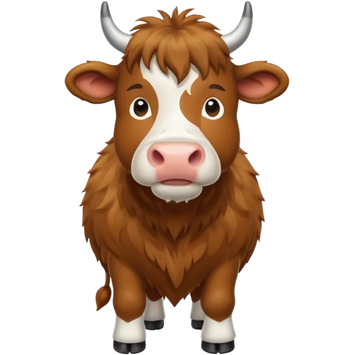 Scottish cow  emoji