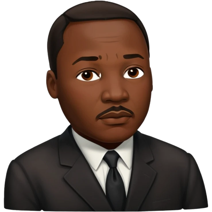 Martin Luther King JR. Died emoji
